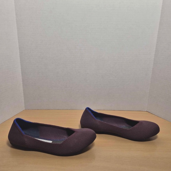 Rothy’s RETIRED Port Wine Round Toe Flats Washable Shoes US 7 - Picture 4 of 7